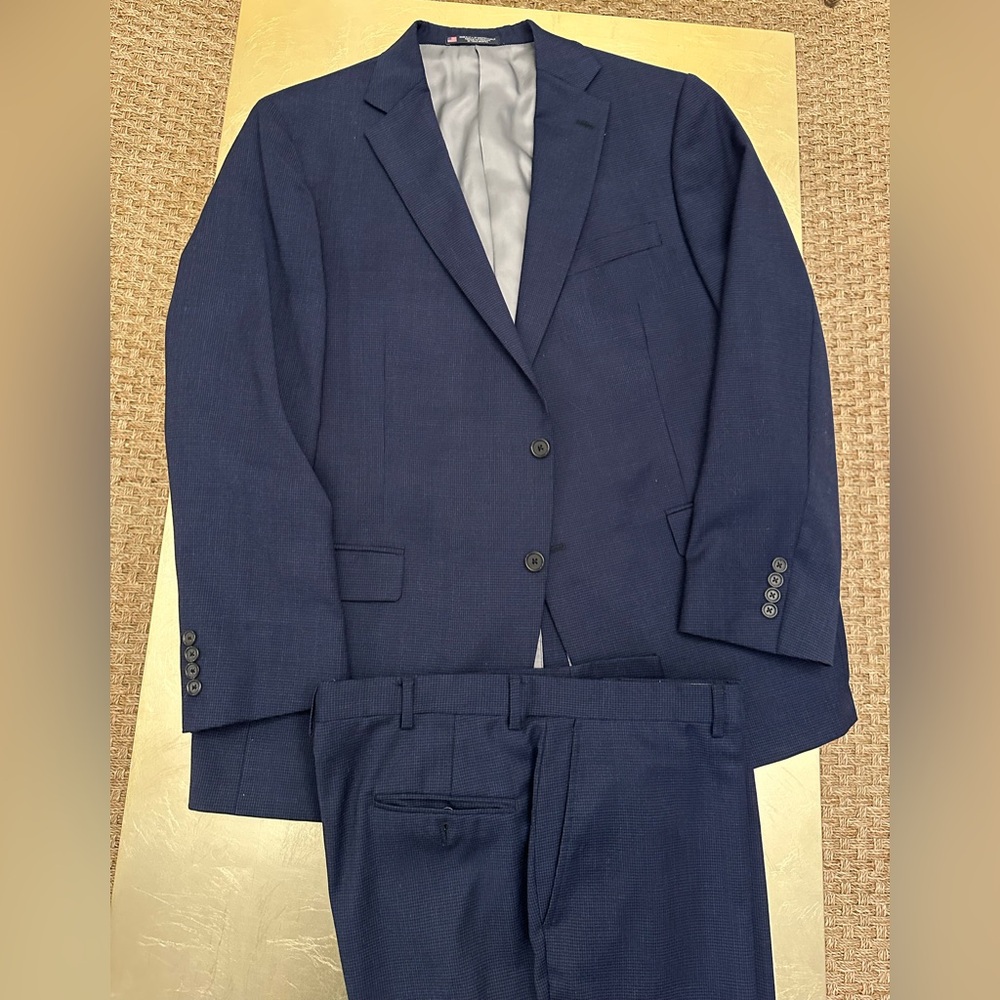 Men's Navy Jacket and Suit Pants